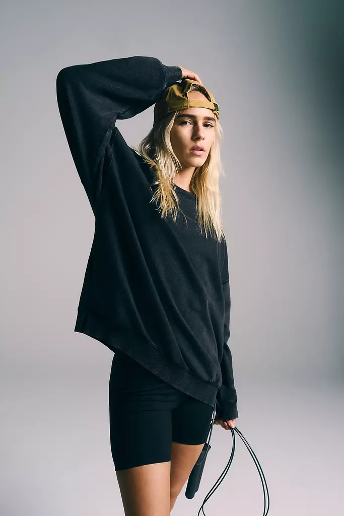 Free People All Star Solid Pullover
