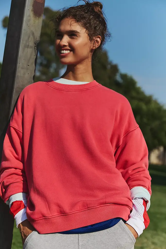 Free People All Star Solid Pullover