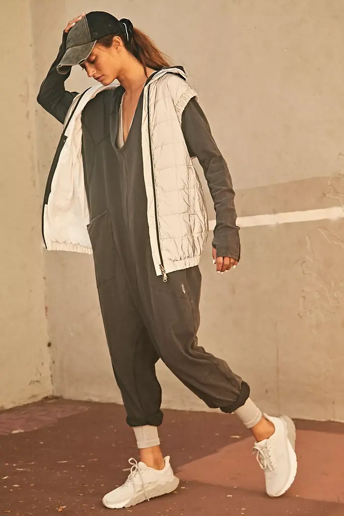 Free People Hot Shot Longsleeve Onesie