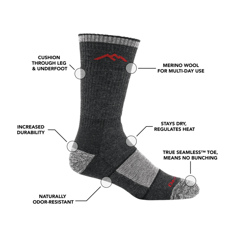 Darn Tough M's Hiker Boot Sock Full Cushion