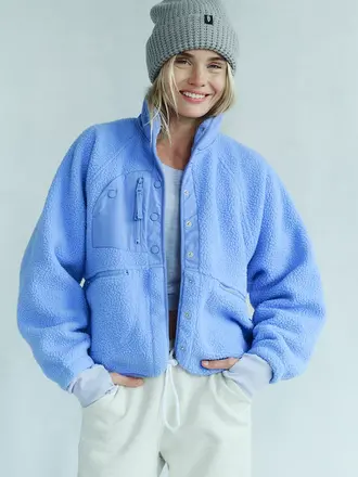 Free People Hit The Slopes Fleece Jacket Free People Hit The Slopes Fleece Jacket