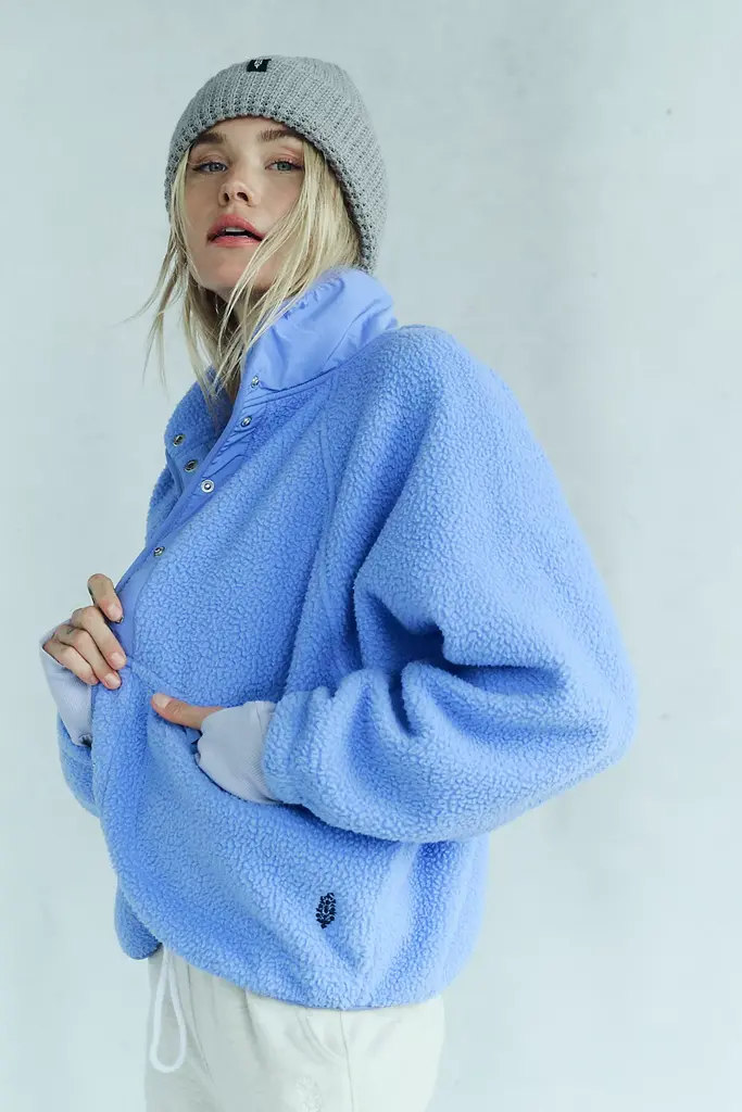 Free People Hit The Slopes Fleece Jacket