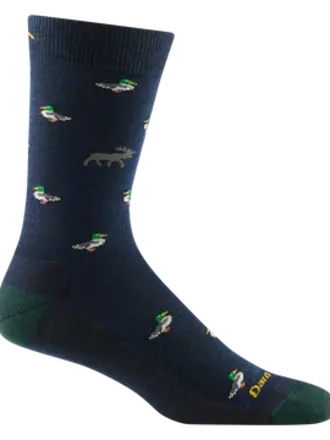Darn Tough M's Duck Duck Moose Crew Lightweight Lifestyle Sock