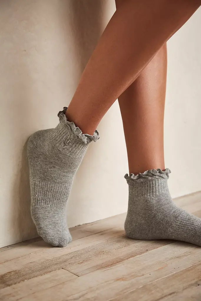 Free People Movement Classic Ruffle Socks