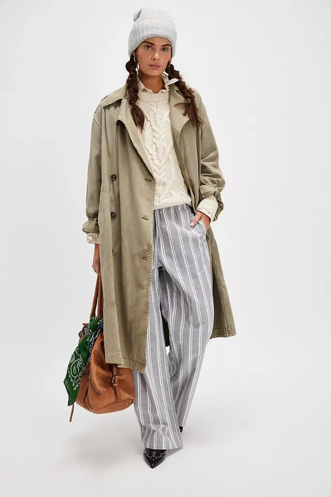 Free People Frankie Cable Sweater