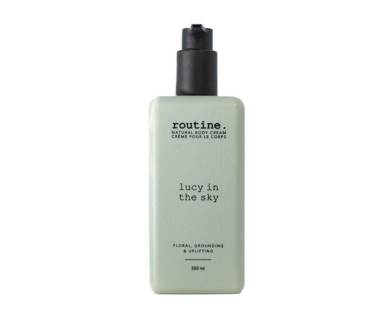 routine. Lucy in the Sky 350ml Natural Body Cream