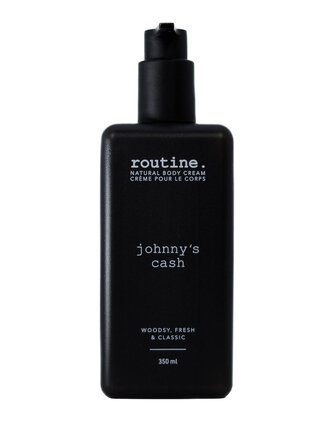 routine. Johnny's Cash 350ml Natural Body Cream routine. Johnny's Cash 350ml Natural Body Cream