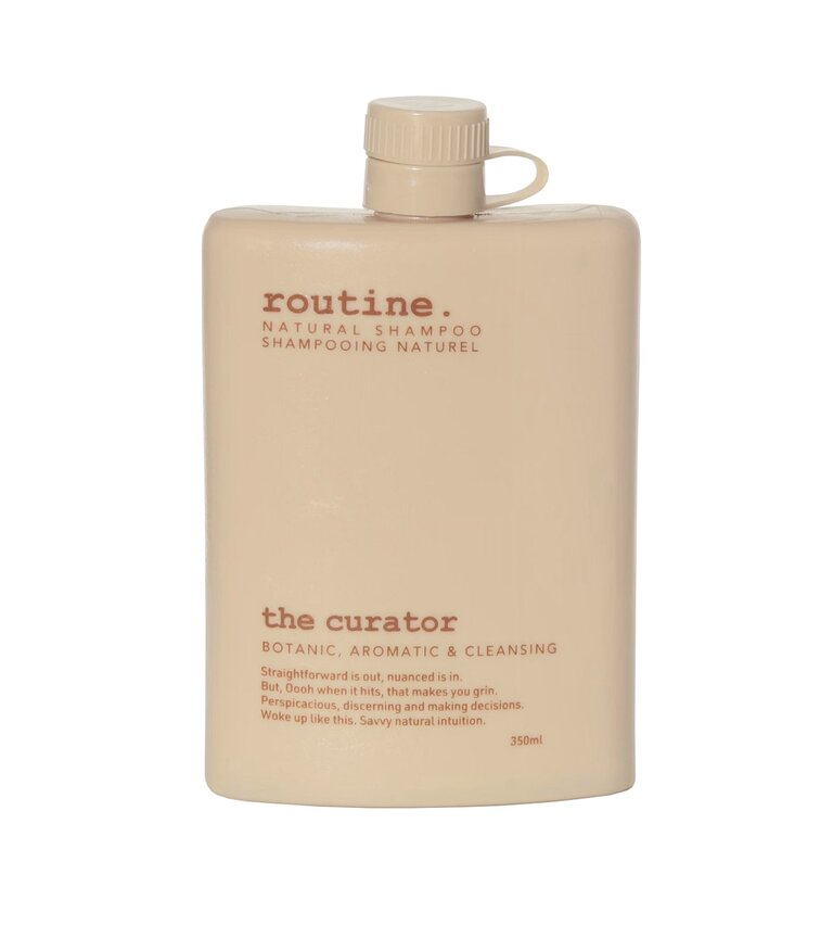 routine. The Curator Long Locks Shampoo 350ML