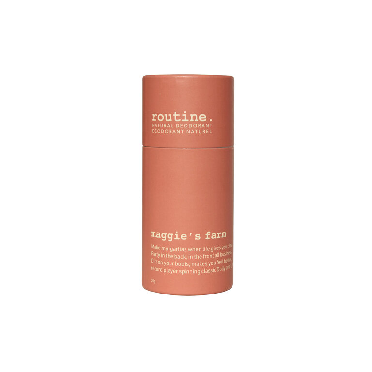 routine. Maggie's Farm - 50g Deodorant Stick