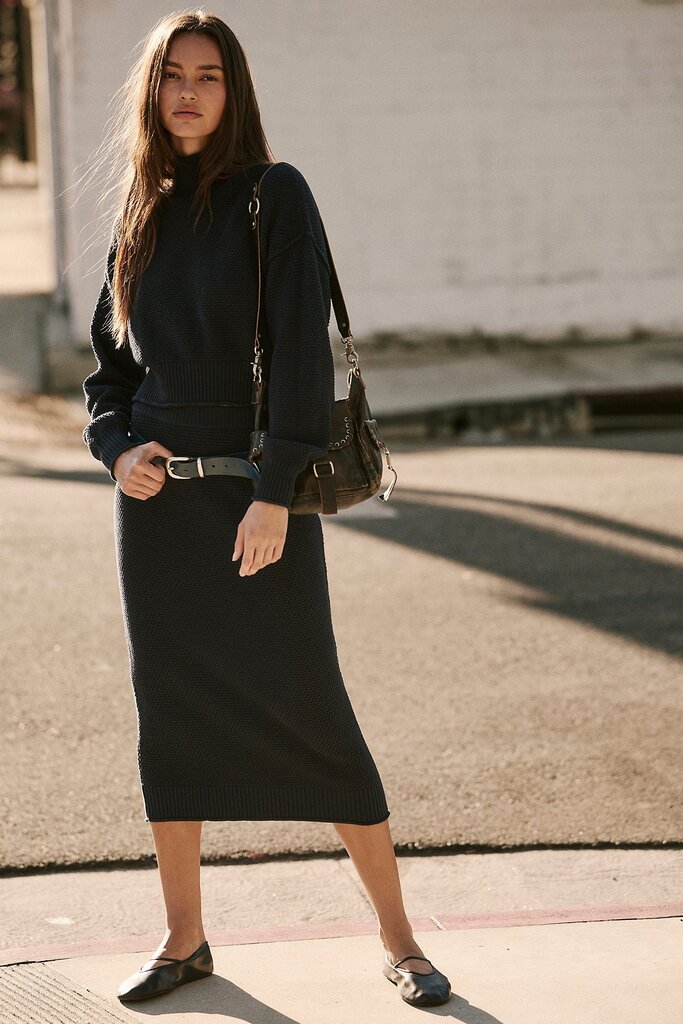 Free People Hailee Sweater Skirt Set