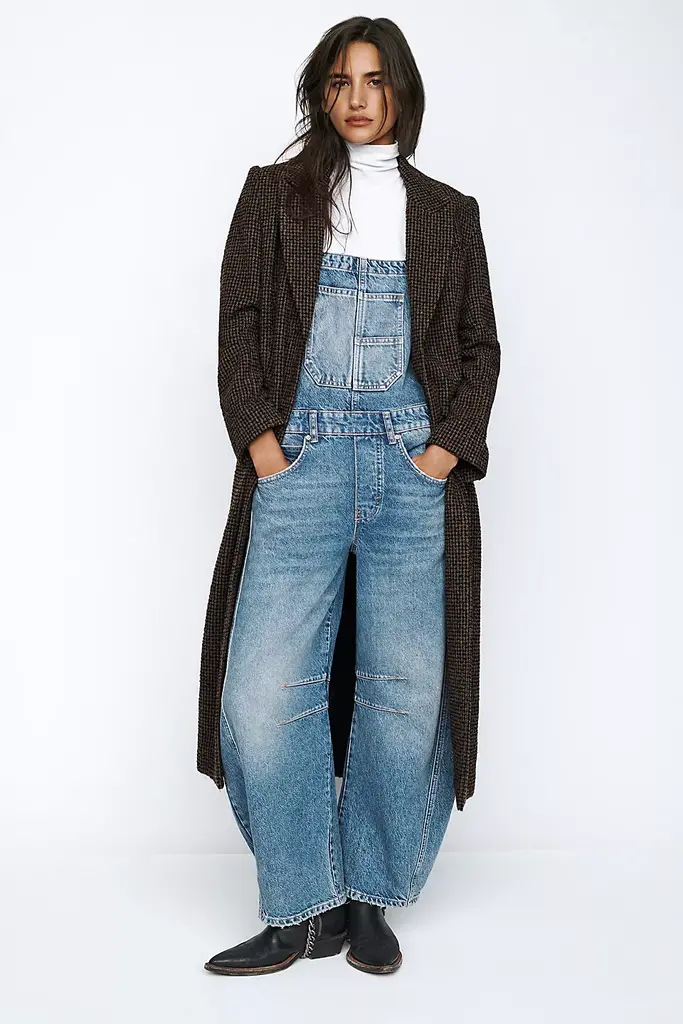 Free People Good Luck Overall