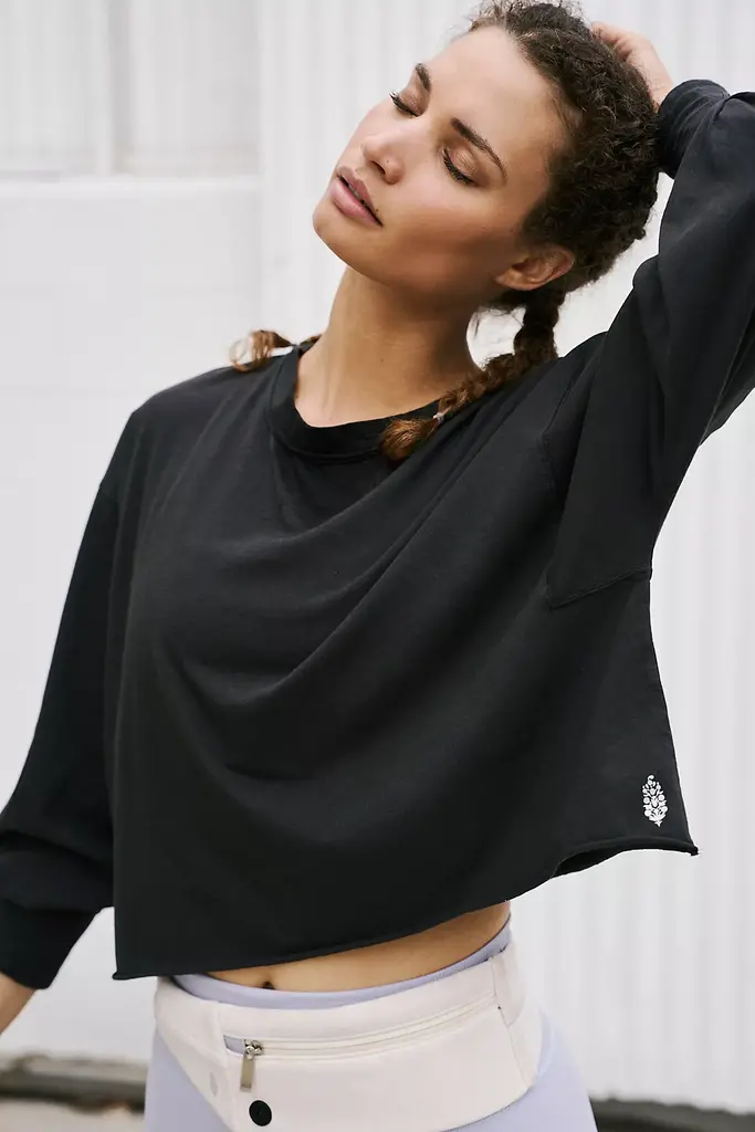 Free People Inspire Tee Longsleeve