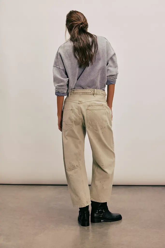 Free People Moxie Low Slung Pull-On Barrel