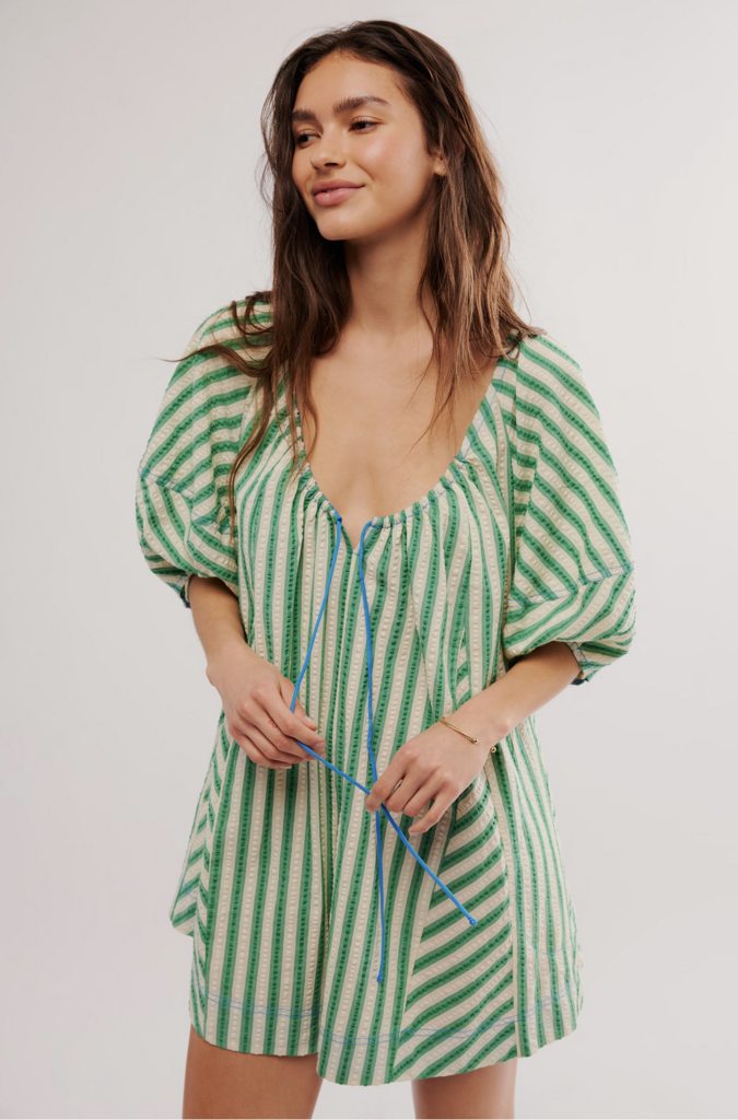 Free People Bop Around Romper