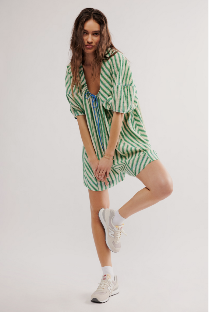 Free People Bop Around Romper