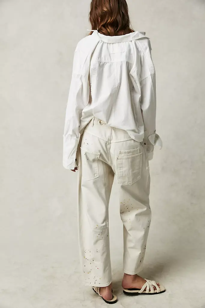 Free People Moxie Low Slung Pull-On Barrel