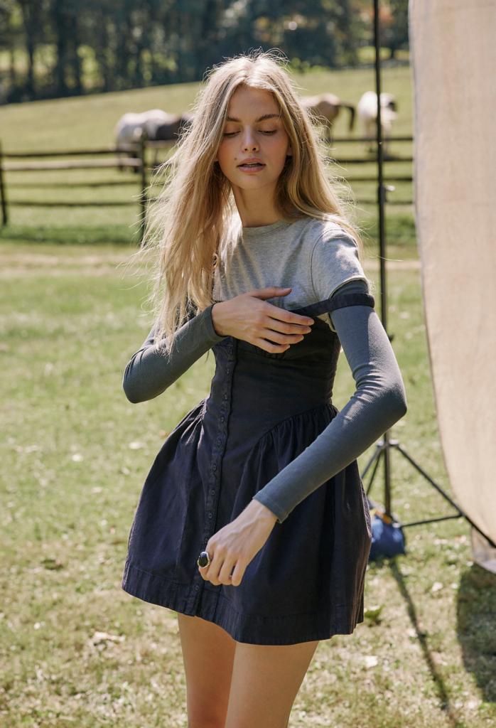 Free People Astrid Oxford Mini