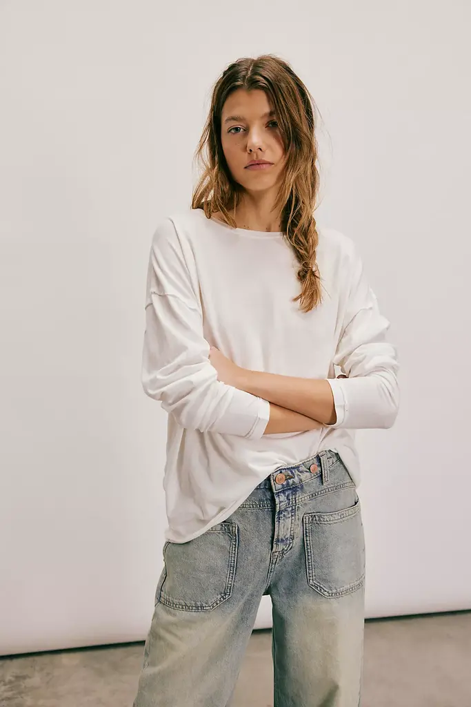 Free People Nina Tee Longsleeve