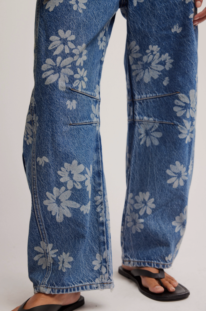 Free People Good Luck Printed Barrel