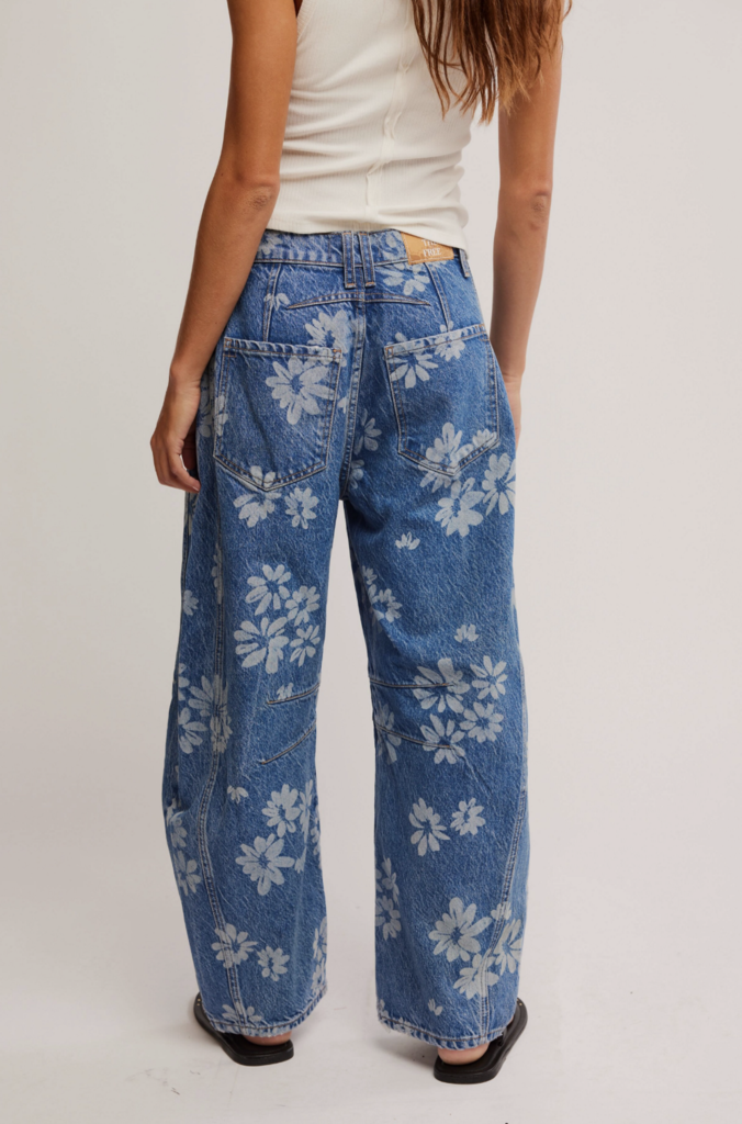 Free People Good Luck Printed Barrel