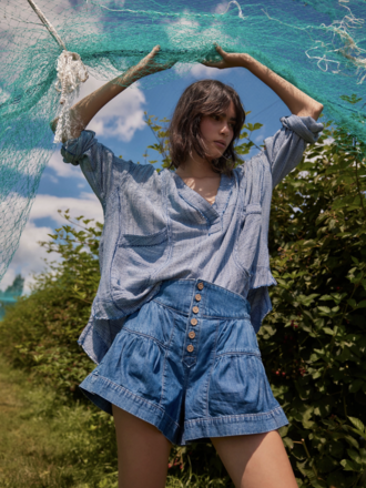 Free People Fleur Denim Short