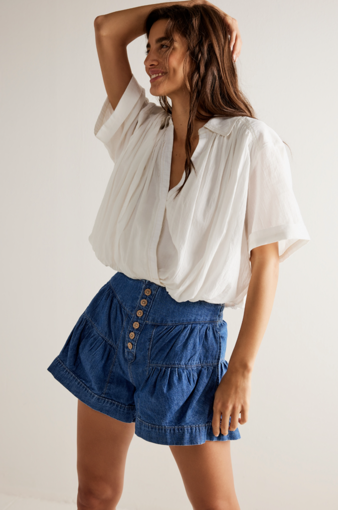 Free People Fleur Denim Short
