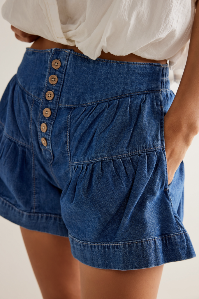 Free People Fleur Denim Short