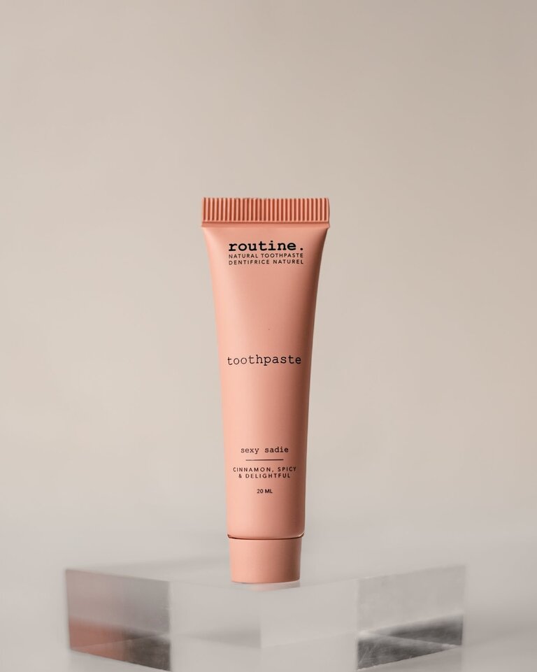 routine. Sexy Sadie 20ml Natural Toothpaste Mini