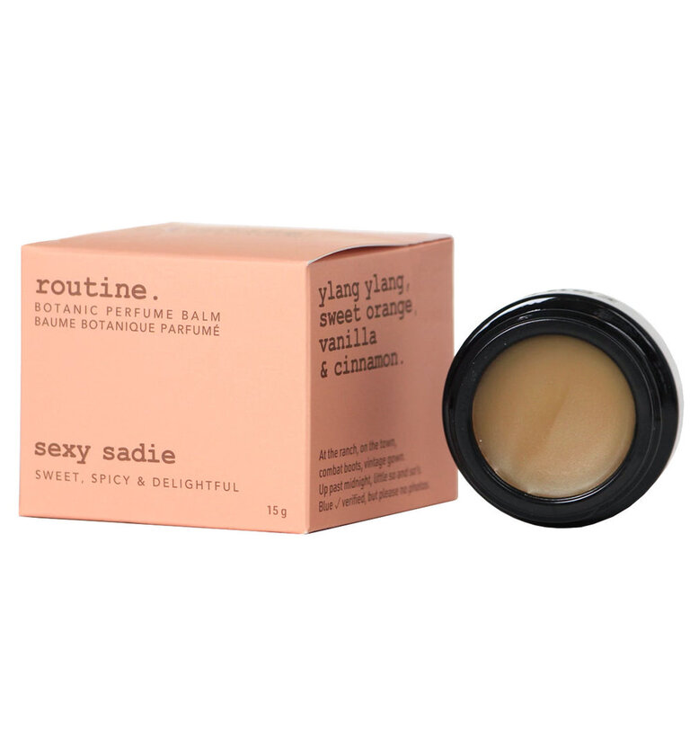 routine. Sexy Sadie 15g Botanic Perfume Balm