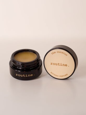 routine. The Curator 15g Botanic Perfume Balm routine. The Curator 15g Botanic Perfume Balm