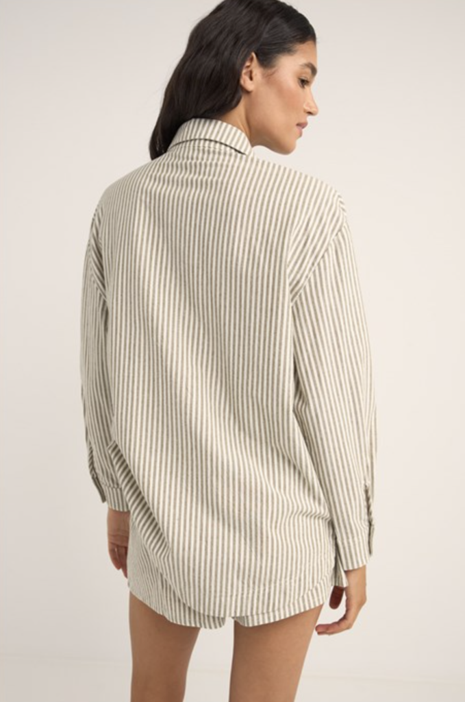 Rhythm Valley Stripe Oversized Shirt