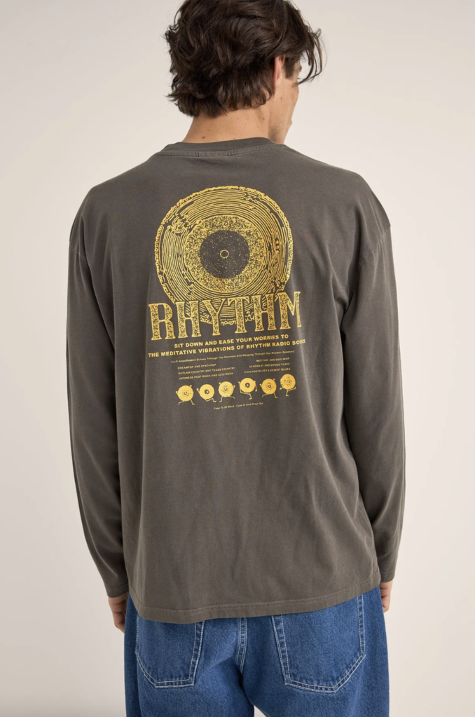 Rhythm Record Vintage Long Sleeve T-Shirt
