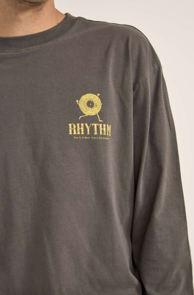 Rhythm Record Vintage Long Sleeve T-Shirt