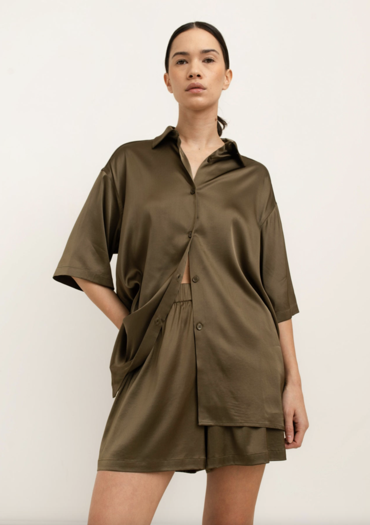 Paper Label Valentina Short SLV shirt