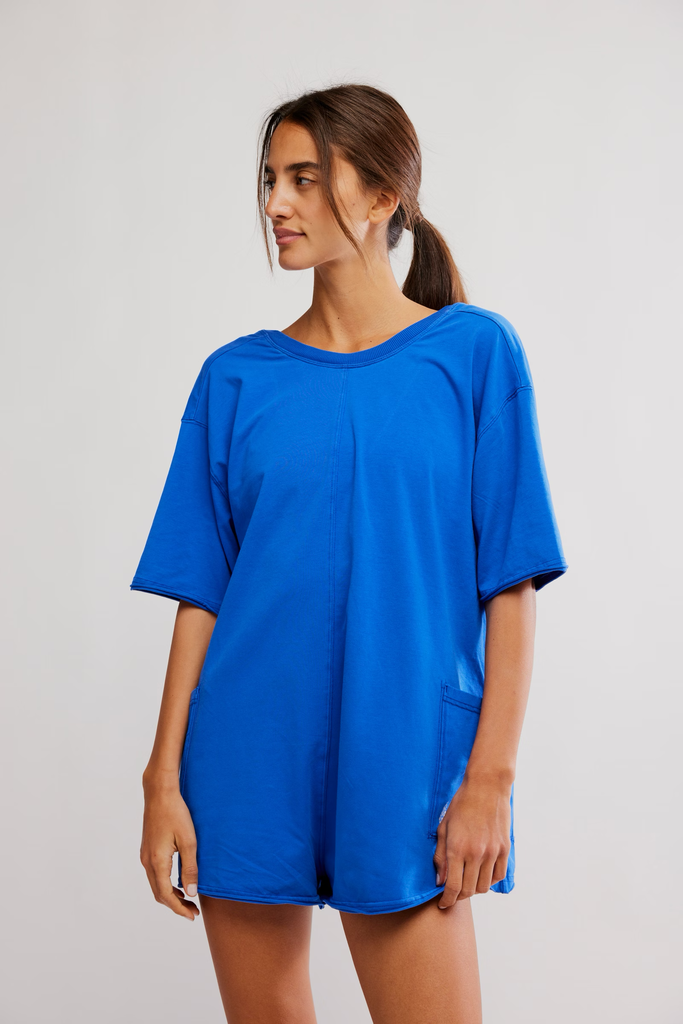 Free People Hot Shot Tee Romper
