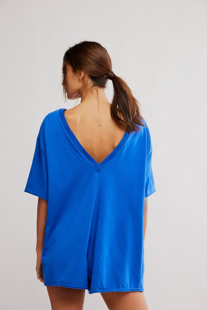 Free People Hot Shot Tee Romper