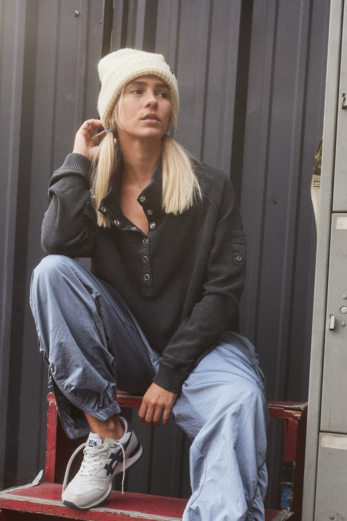 Free People So Fly Henley Layer Coddy