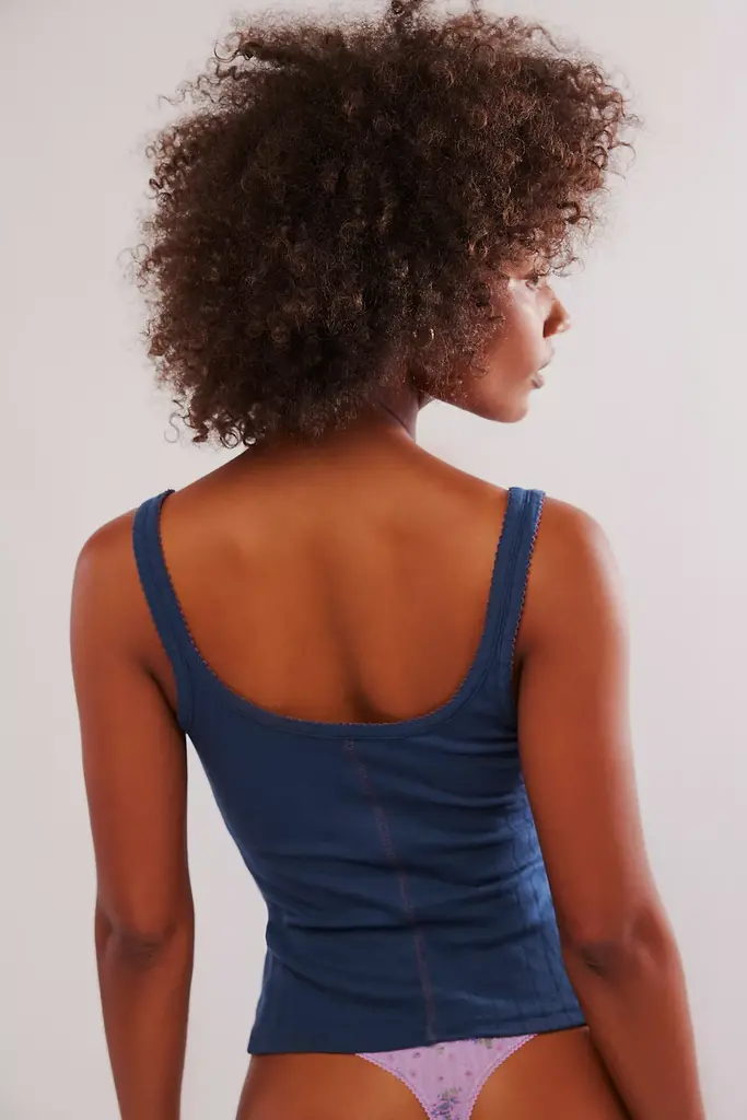 Free People End Game Pointelle Tank