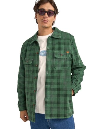 Rhythm Cord Check Overshirt