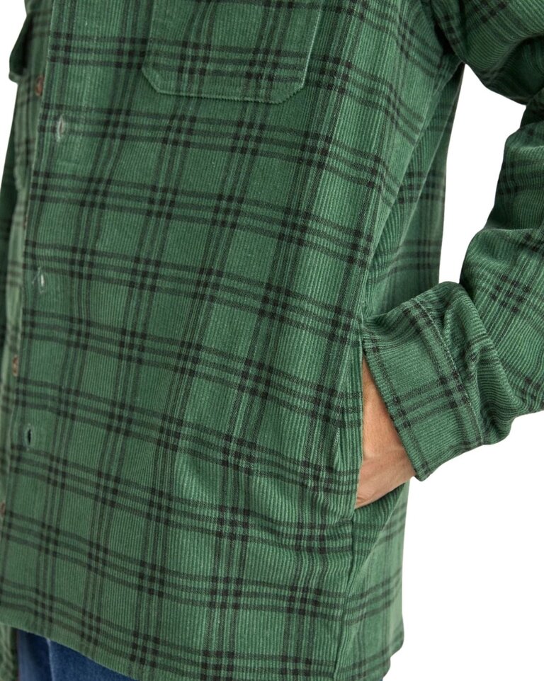 Rhythm Cord Check Overshirt