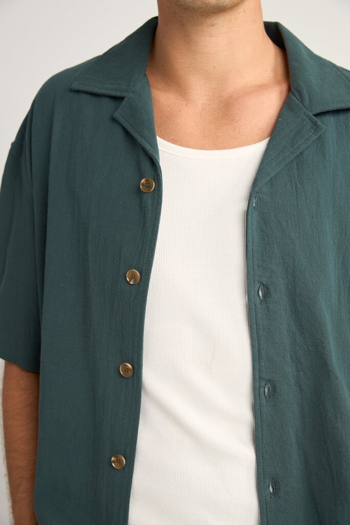 Rhythm Relaxed Texture Short Sleeve Shirt