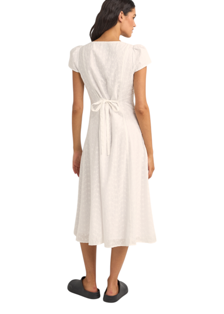Rhythm Tallulah Cap Sleeve Midi Dress