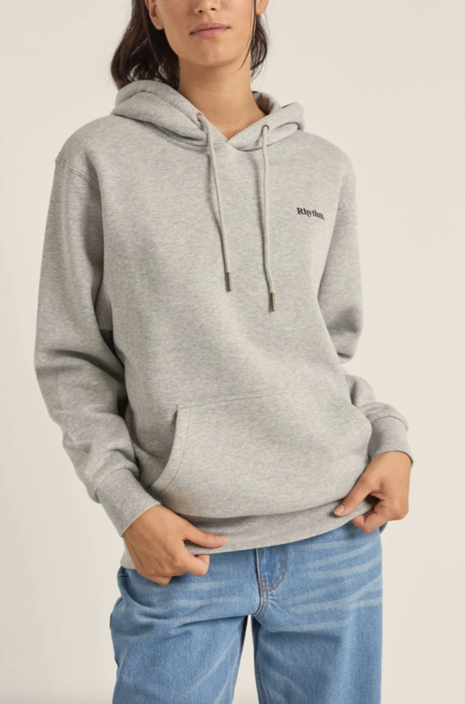 Rhythm Logo Boyfriend Fleece Hoodie