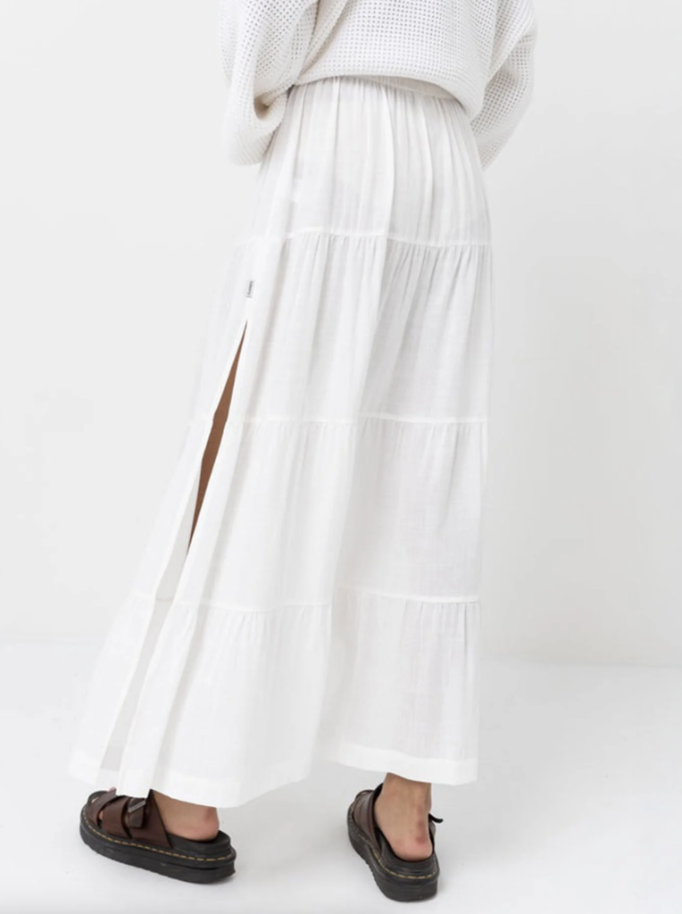 Rhythm Classic Tiered Maxi Skirt