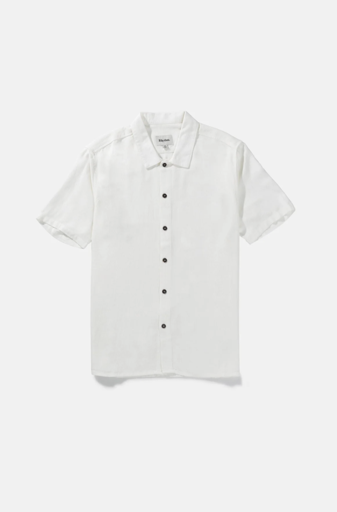 Rhythm Textured Linen Short Sleeve Shirt