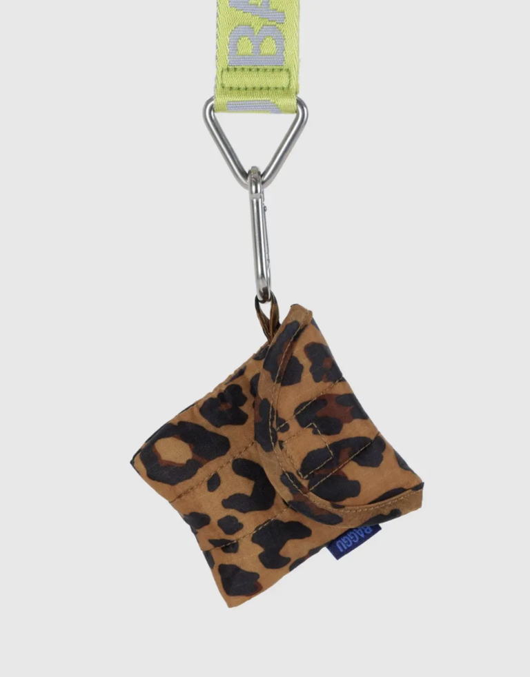 Baggu Puffy Earbuds Case - Leopard