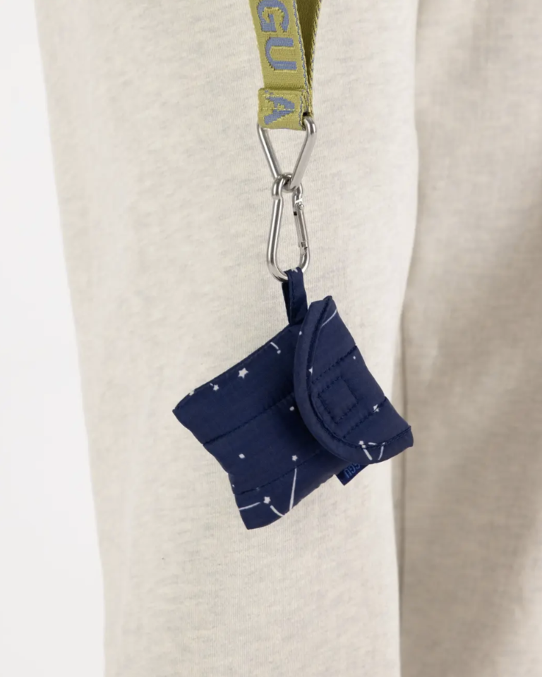 Baggu Puffy Earbuds Case - Constellation Midnight