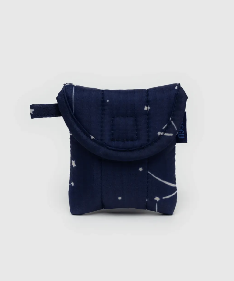 Baggu Puffy Earbuds Case - Constellation Midnight