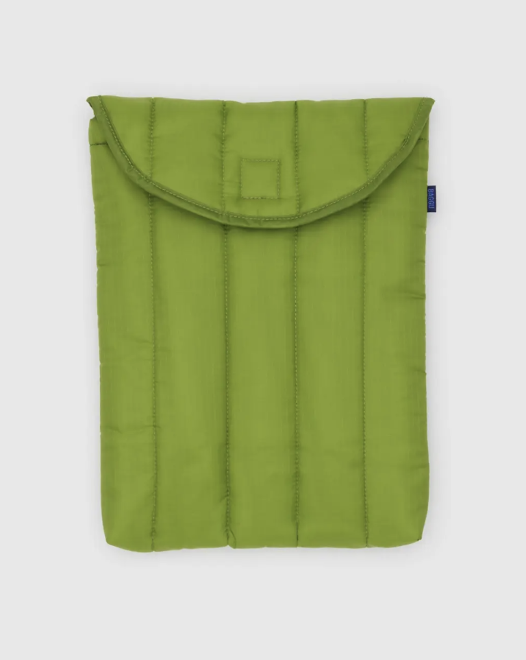 Baggu Puffy Laptop Sleeve 13"/14" - Green juice