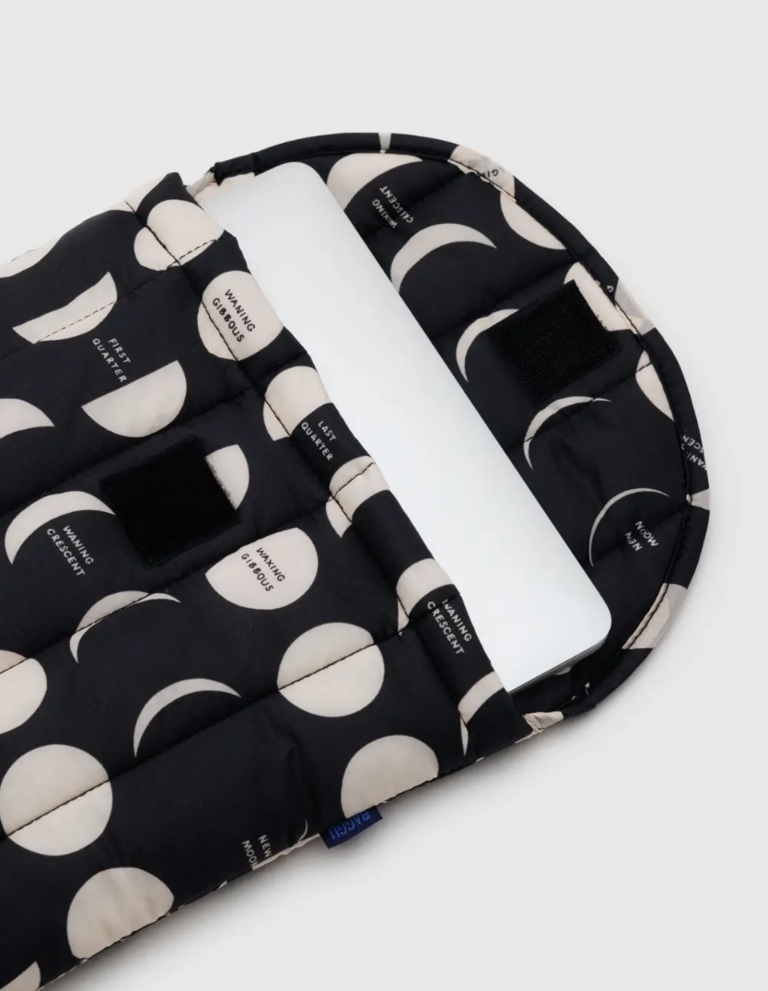 Baggu Puffy Laptop Sleeve 13"/14" - Moon